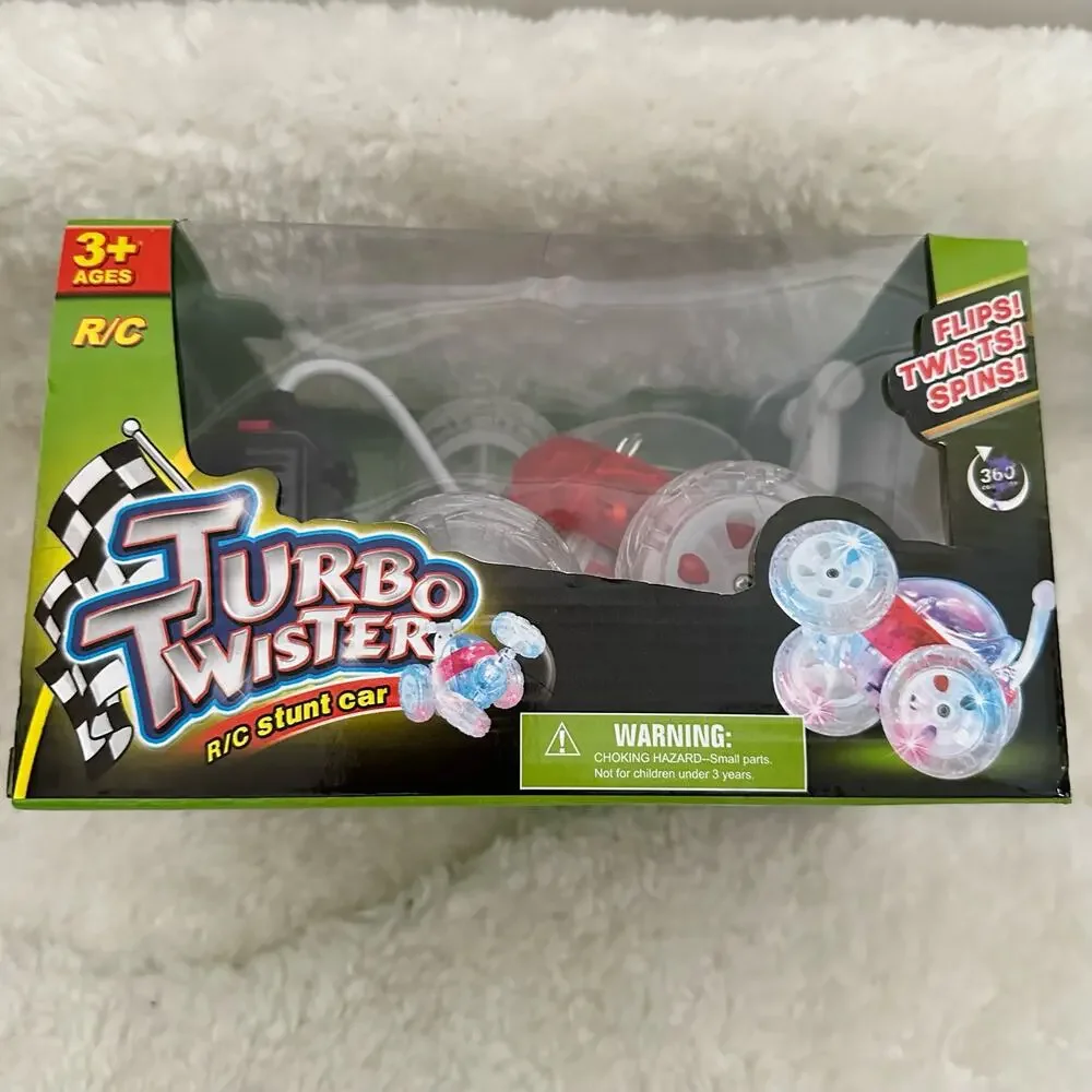 Mindscope Turbo Twister Remote Control Stunt RC Car Lights Up NIB